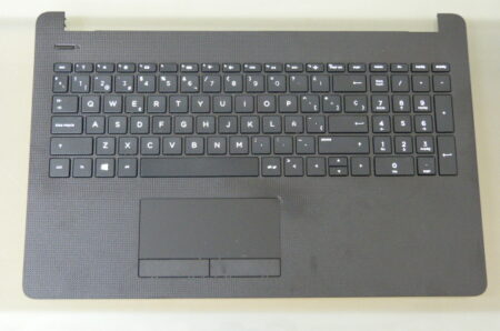 TECLADO HP 15 BS 15 BW NEGRO ESPAÑOL INCLUYE PALMRSET Y TOUCHPAD NEGRO