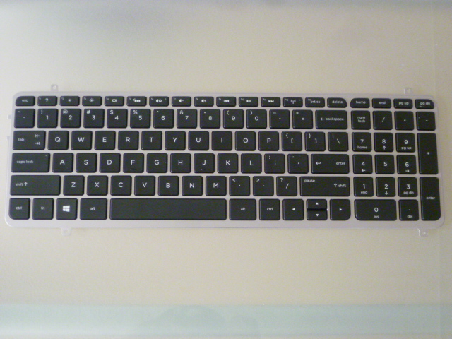 TECLADO HP ENVY TOUCHSMART M6 K INGLES RETROILUMINADO CON MARCO