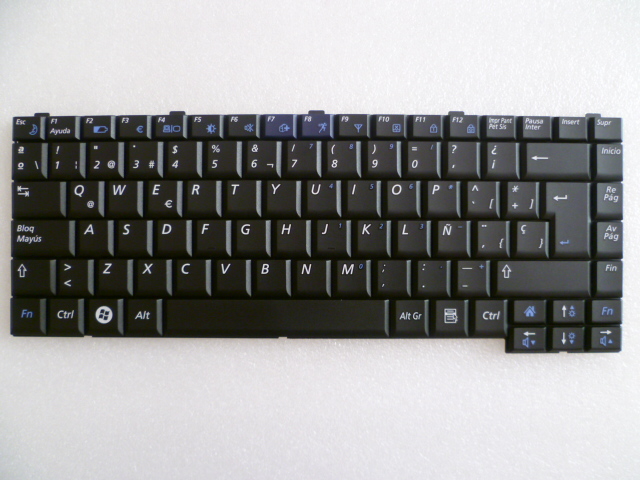 TECLADO SAMSUNG NP R60 R70 R510 R560 P510 P560 ESPAÑOL Soluciones