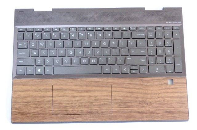 Teclado Hp Envy Dr Negro Ingles Retroiluminado Con Palmrest Bronce E