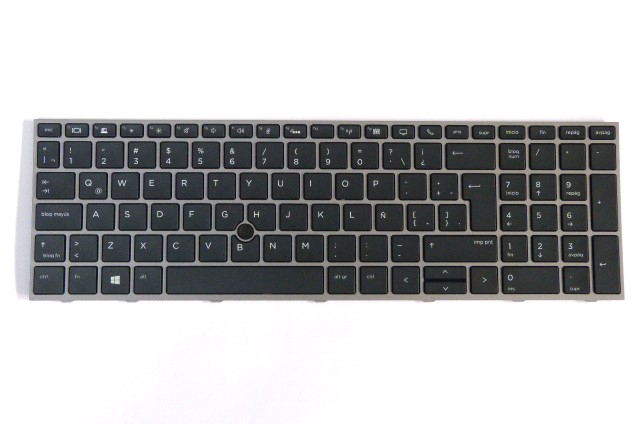 Teclado Hp Zbook G G G G Negro Marco Gris Espa Ol