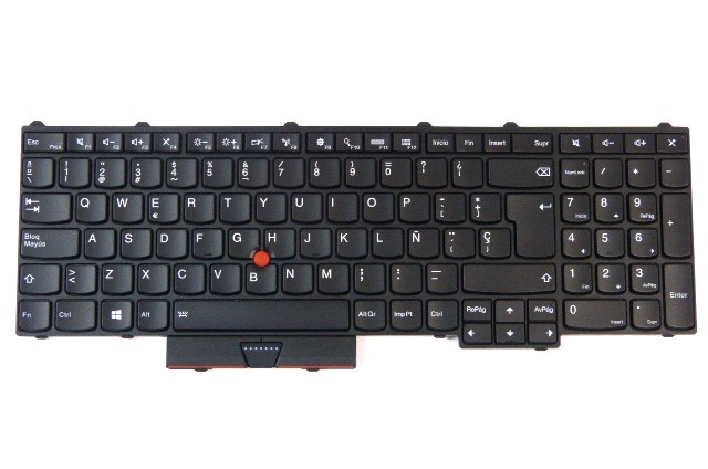 TECLADO LENOVO THINKPAD P50 P51 P70 P71 NEGRO ESPAÑOL RETROILUMINADO