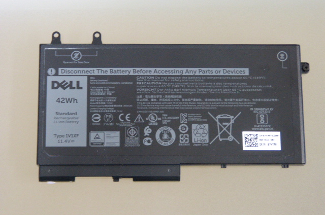 BATERIA DELL LATITUDE 5400 5410 5500 5510 PRECISION 3540 3550 INSPIRON 7590  42WH.