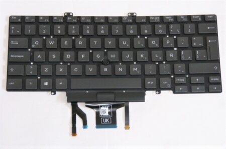 NUEVO GENUINO DELL Latitude 7400 2-in-1 Español Teclado Retroiluminado - Foto 2