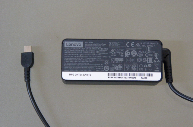 Cargador Original Lenovo Usb- C 45w 20v-2.25a