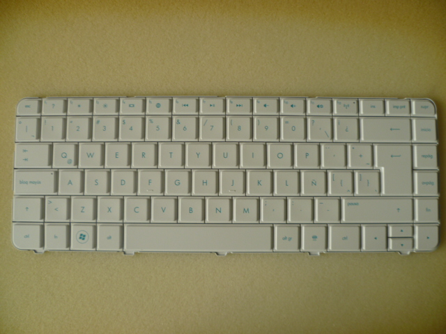 Teclado Hp Cq43 Cq57 430 435 G4 1000 G6 1000 1000 2000 Blanco EspaÑol Soluciones Portátiles 3260