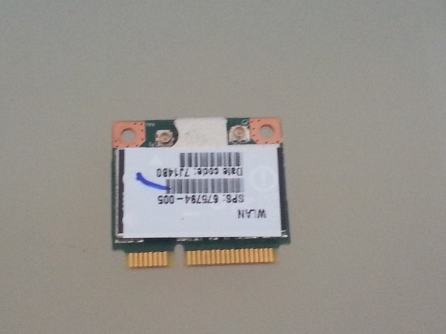 Tarjeta De Red Inalambrica Wifi Hp G M R Soluciones Port Tiles