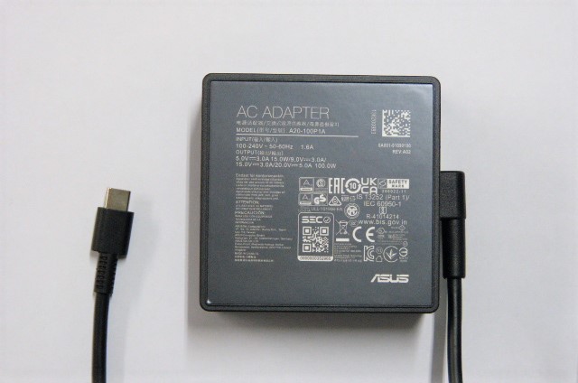 CARGADOR ASUS 20V 5A 100W USB-C. – Soluciones Portátiles